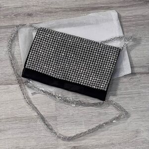 NWOT Amber Sceats Small Rhinestone (Front) Evening Bag